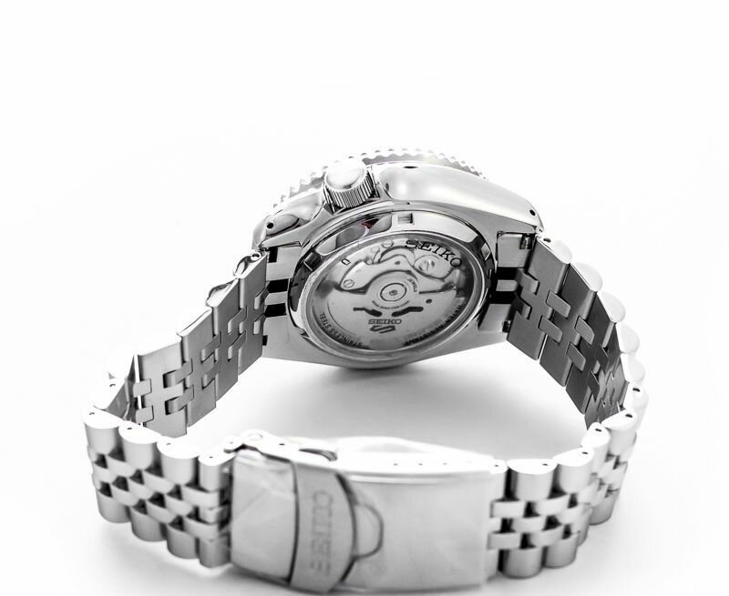 Наручные часы SEIKO, серебряный, черный — фото 1