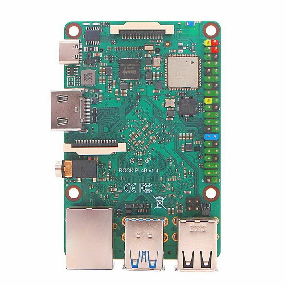 Микрокомпьютер RockPi RPBoard A4 4GB RK3399/4GB OEM