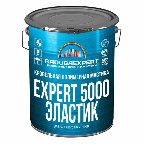 Полимерная жидкая гидроизоляция EXPERT 5000 Эластик