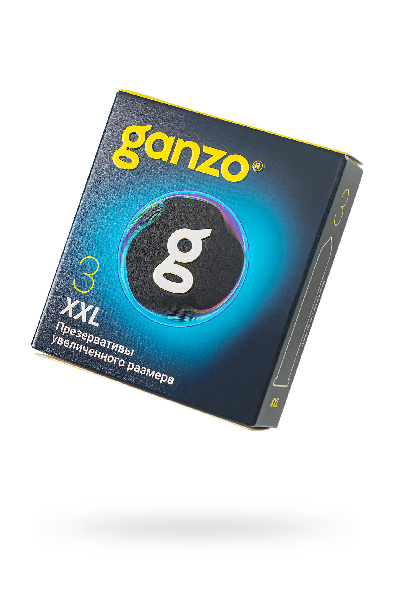 Презервативы увеличенного размера GANZO XXL 3 шт.