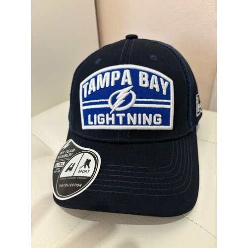 Бейсболка NEW ERA, размер 50/60, синий printio коврик для мышки tampa bay lightning