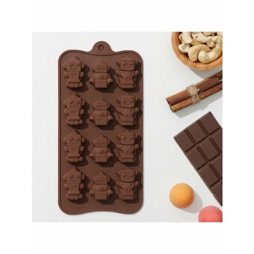 Форма для льда и кондитерских украшений Роботы 396₽