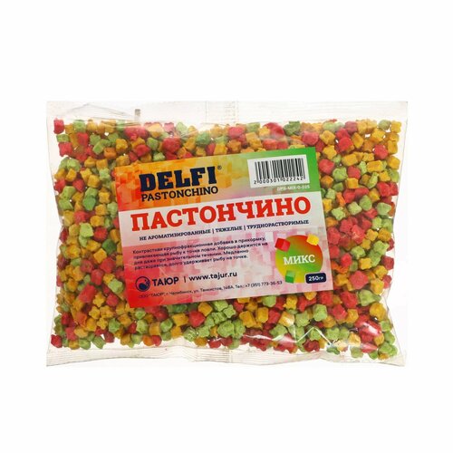 Пастончино DELFI Pastonchino, неизированные, быстротонущие, микс, 250 г