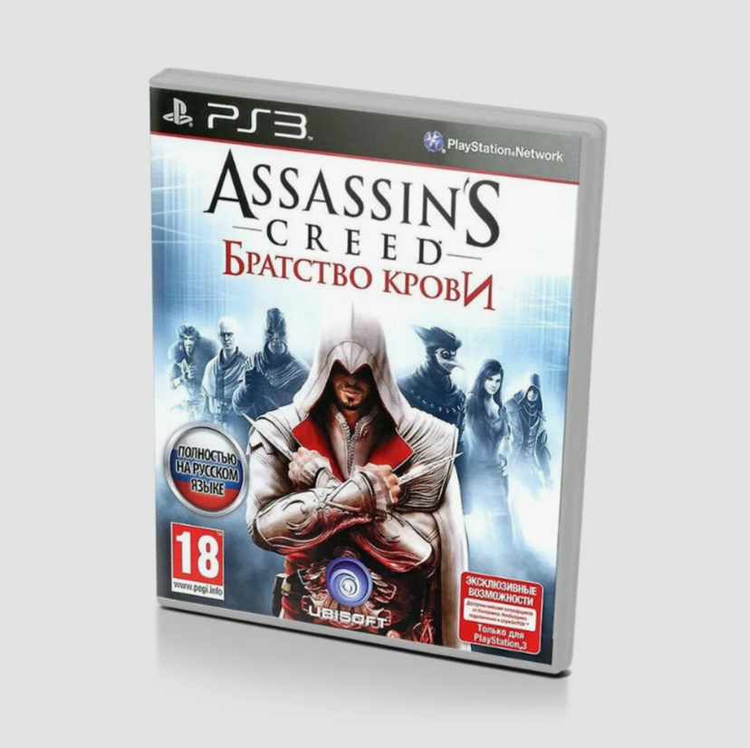 Игра Assassins Creed Братство Крови (PS3) Русская озвучка
