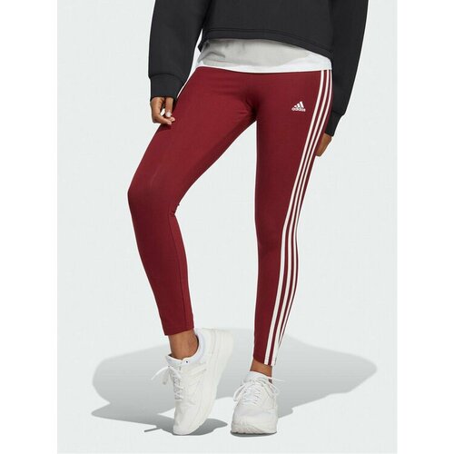 Брюки adidas, размер M [INT], красный melody matt black leather leggings high waisted butt lift push up shaping ladies pants slim straight pu skinny trausers women