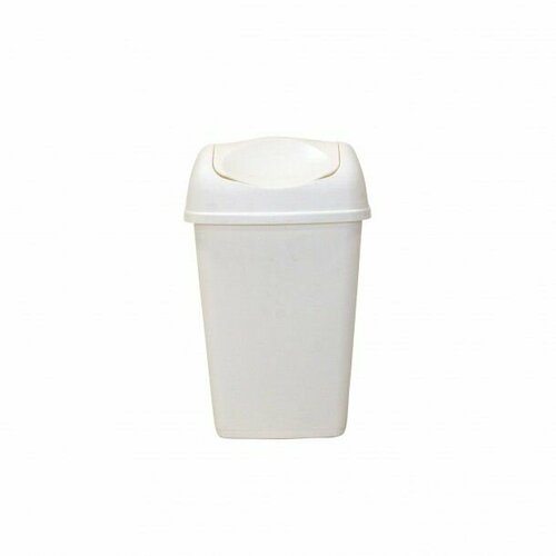 Ведро AXENTIA для мусора 25 литров прямоугольное белое с крышкой качели 325 x 52 x 255 см 2104₽