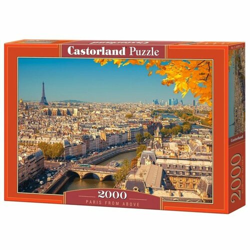 пазл castorland париж 500 элементов Castorland Пазл «Париж с высоты», 2000 элементов