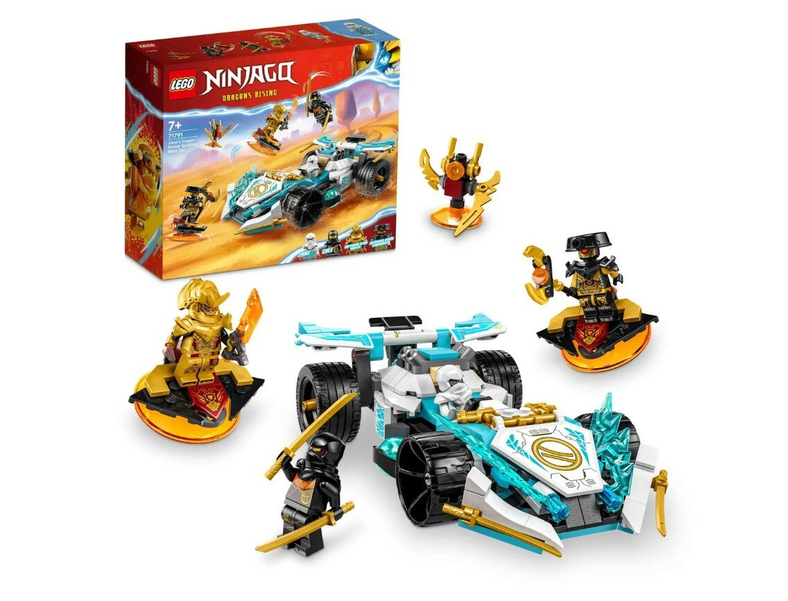 Конструктор LEGO Ninjago 71791 Гоночная машина Сила Дракона Зейна Кружитцу