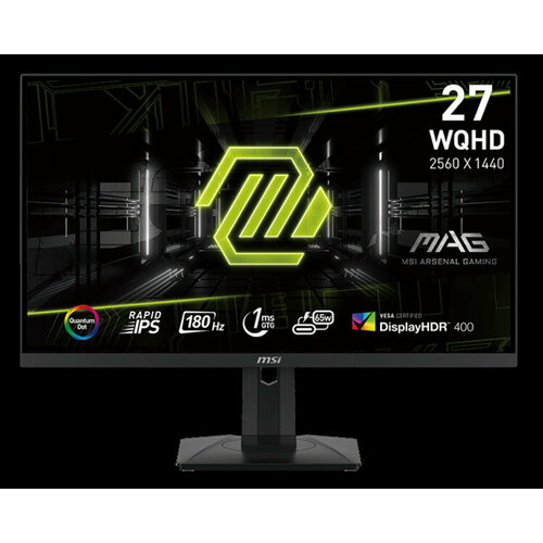 MSI MAG 274QRF QD E2 27 169 WQHD2560x1440 Rapid IPS1ms10001100M1 400nit1781782xHDMI 20b DP 14a USB-C2xUSB 20 Type-A 1xUSB 20 Type- 4589100₽