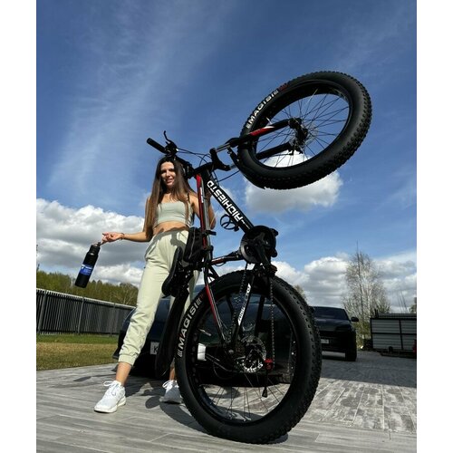 Велосипед Фэтбайк SPR Richiesto 26 Горный Спортивный Взрослый Подростковый красный 27200₽