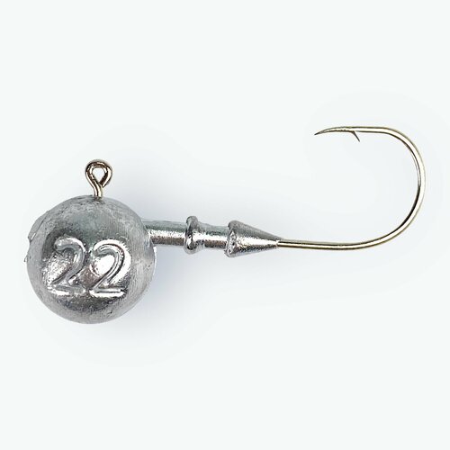 Джиг-головка GAMAKATSU (б. к) №3, вес 22 гр, в наборе 5 штук