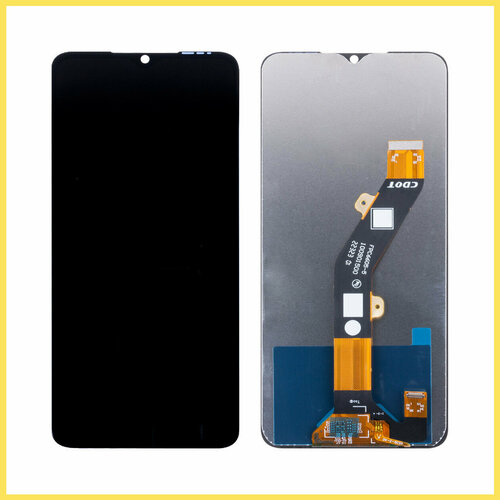 Дисплей (экран) для Infinix Smart 7 в сборе с тачскрином (X6515) Черный дисплей для infinix smart 7 x6515 в сборе с тачскрином черный