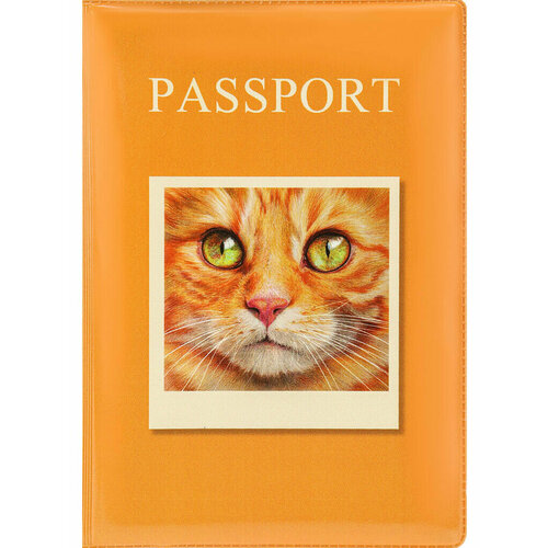 Обложка для паспорта MILAND, горчичный