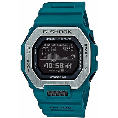 Наручные часы CASIO, серый, голубой