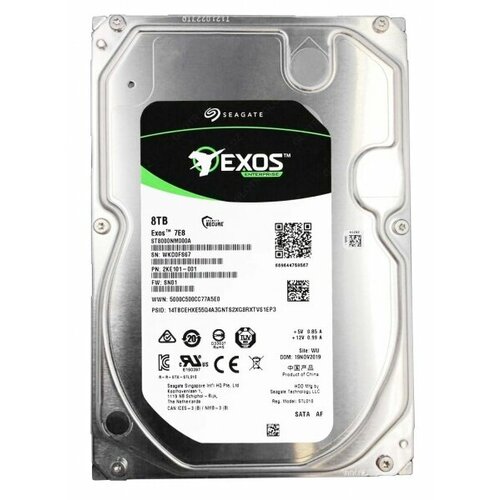 Жесткий диск Seagate 2KE101 8Tb 7200 SATAIII 35 HDD 24440₽