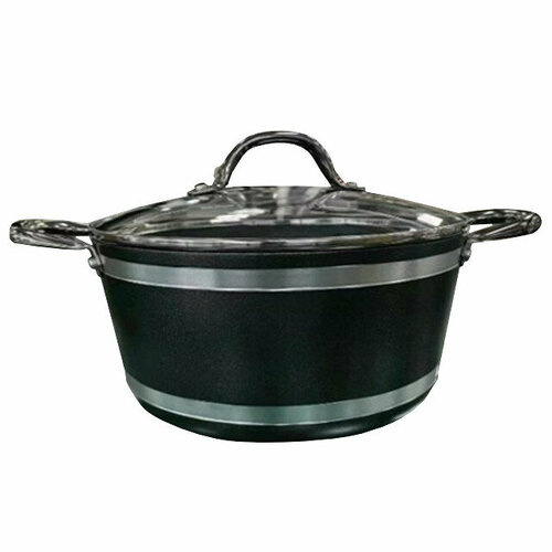 Кастрюля atmosphere maestro 26л 20см с крышкой антипр покр алюм индукция 11517₽