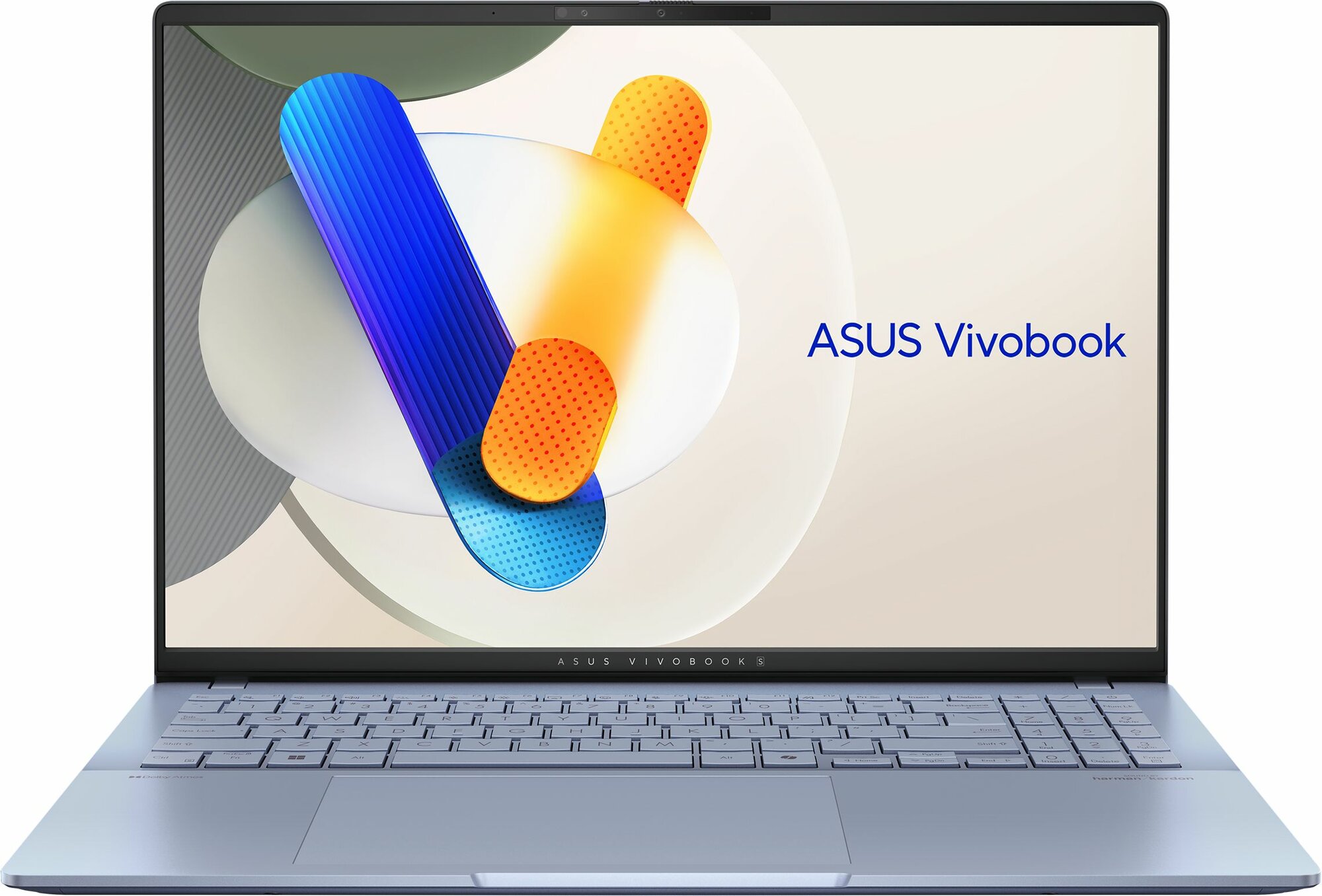 Ноутбук Asus Vivobook S S5606MA-MX036W, 16", Intel Core Ultra 7 155H 16ГБ, SSD 1024ГБ, Intel Arc, голубой (90nb12e1-m004w0)