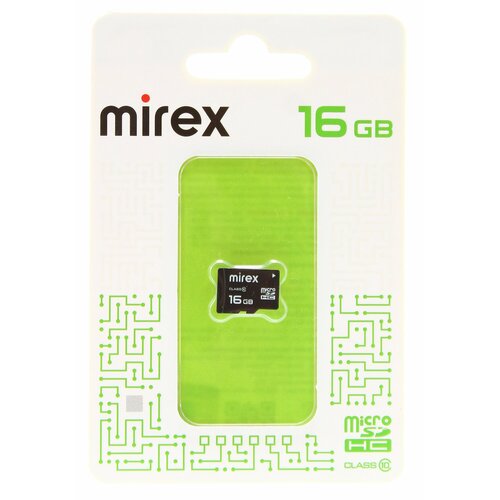 MicroSD 16GB class 10 (без адаптера) MIREX