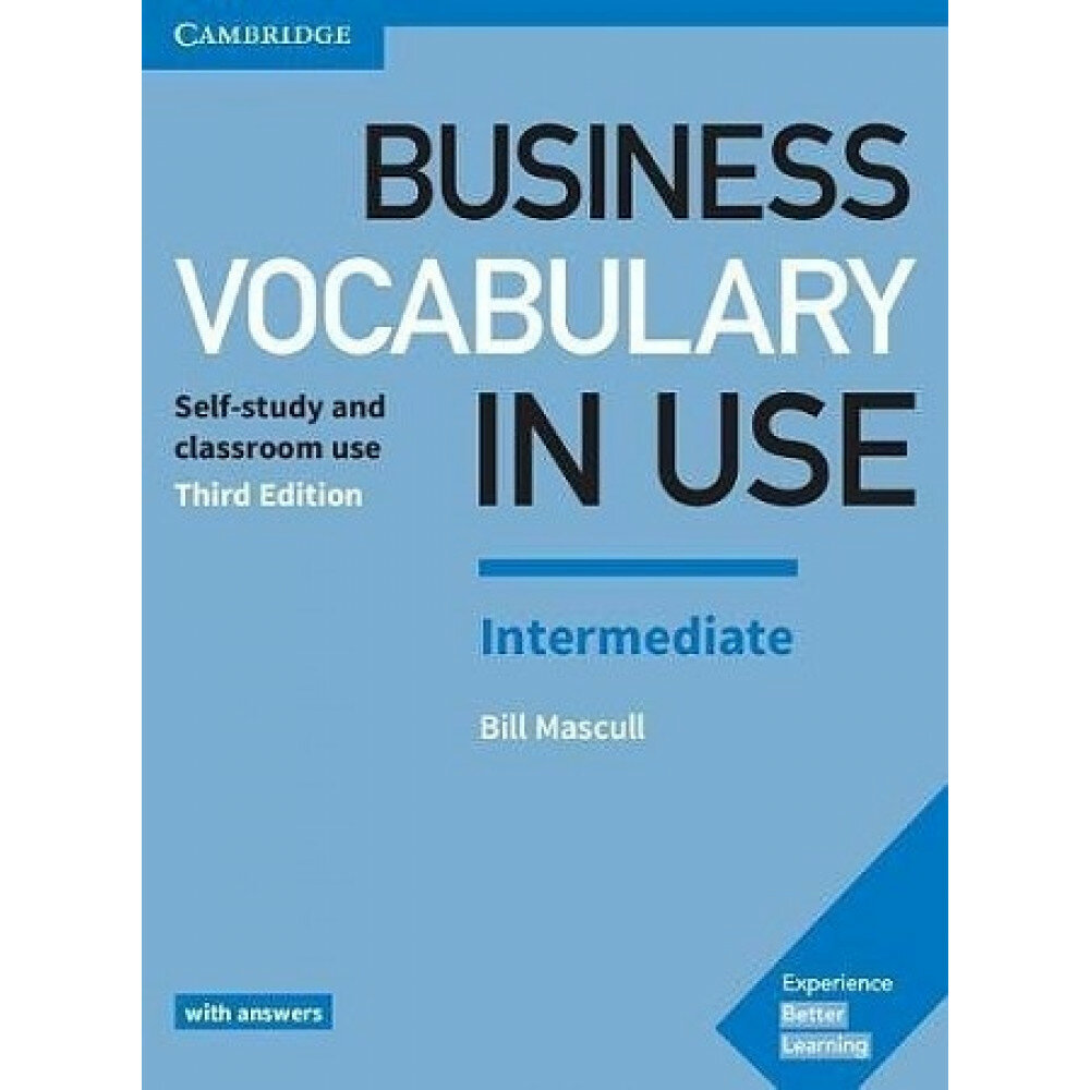 Business Vocabulary in Use Third Edition Intermediate with Answers