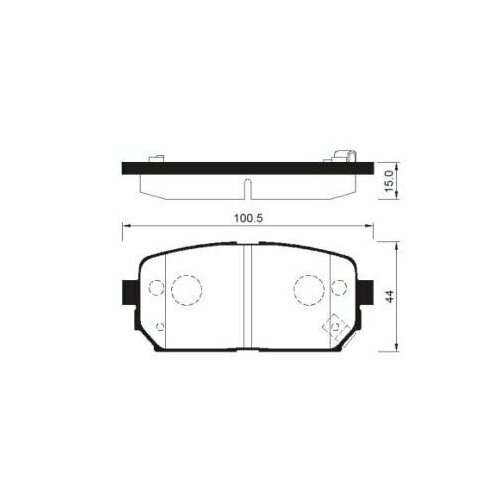 Подвеска глушителя daewoo nexia/lanos/espero