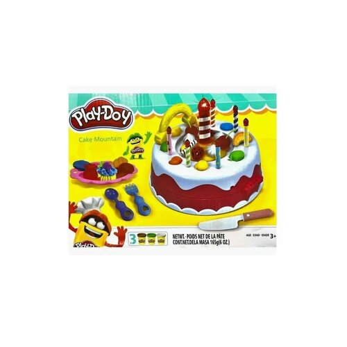 Пластилин Play-Doh Кухня Торт масса для лепки в к формочки городской транспорт