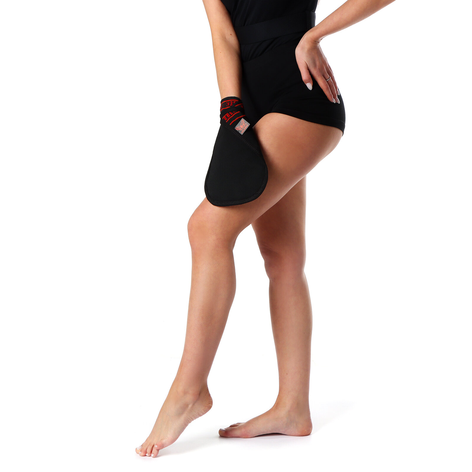 фото Рукавица Кесе KELEBEK классическая жесткая, черная, тип 167