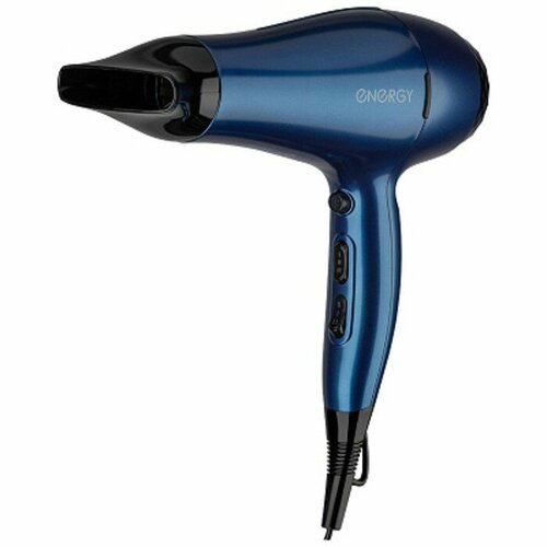 Energy Фен Energy EN-847 2200 Вт 2 скорости 3 температурных режима концентратор синий 296800₽
