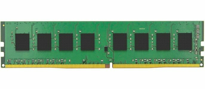 Модуль памяти Kingston KVR26N19D8/16 16GB DDR4 2666 DIMM Non-ECC, CL19, 1.2V, DRx8, Retail (270891)