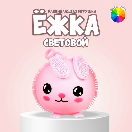 Ёжка Зайка световая цвета микс 2522₽