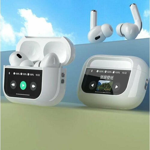 Беспроводные Bluetooth-наушники ANC ENC с сенсорным ЖК-экраном 149300₽