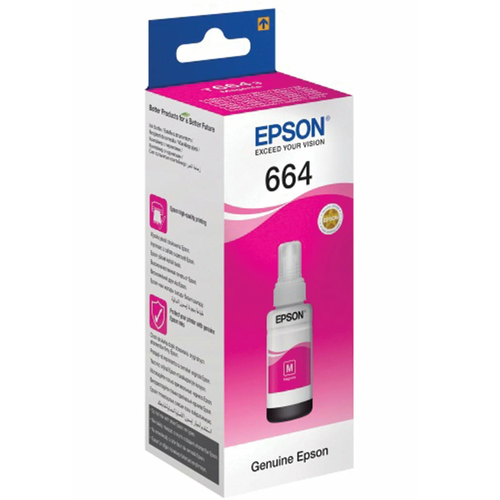 Чернила Unitype EPSON 664 (T6643) для СНПЧ Epson L100/. - (1 шт)
