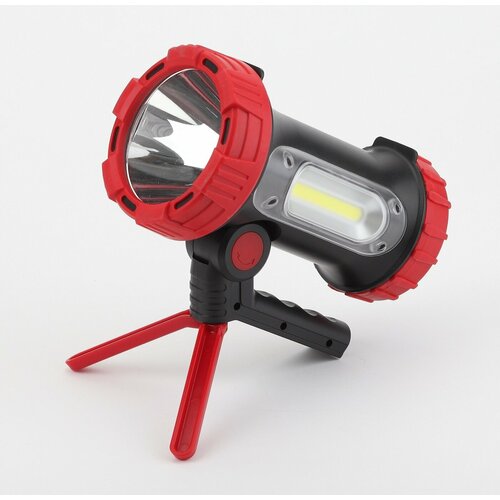 Фонарь-прожектор водонепроницаемый ручной со встроенным светильником Эра 