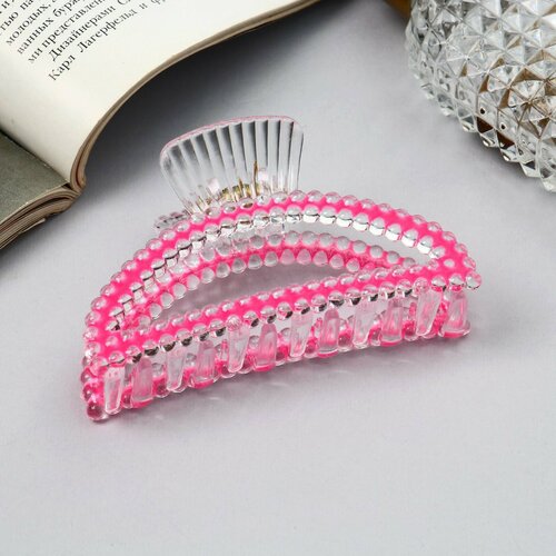 Краб для волос Хелен колор дуга 9 см микс 782₽