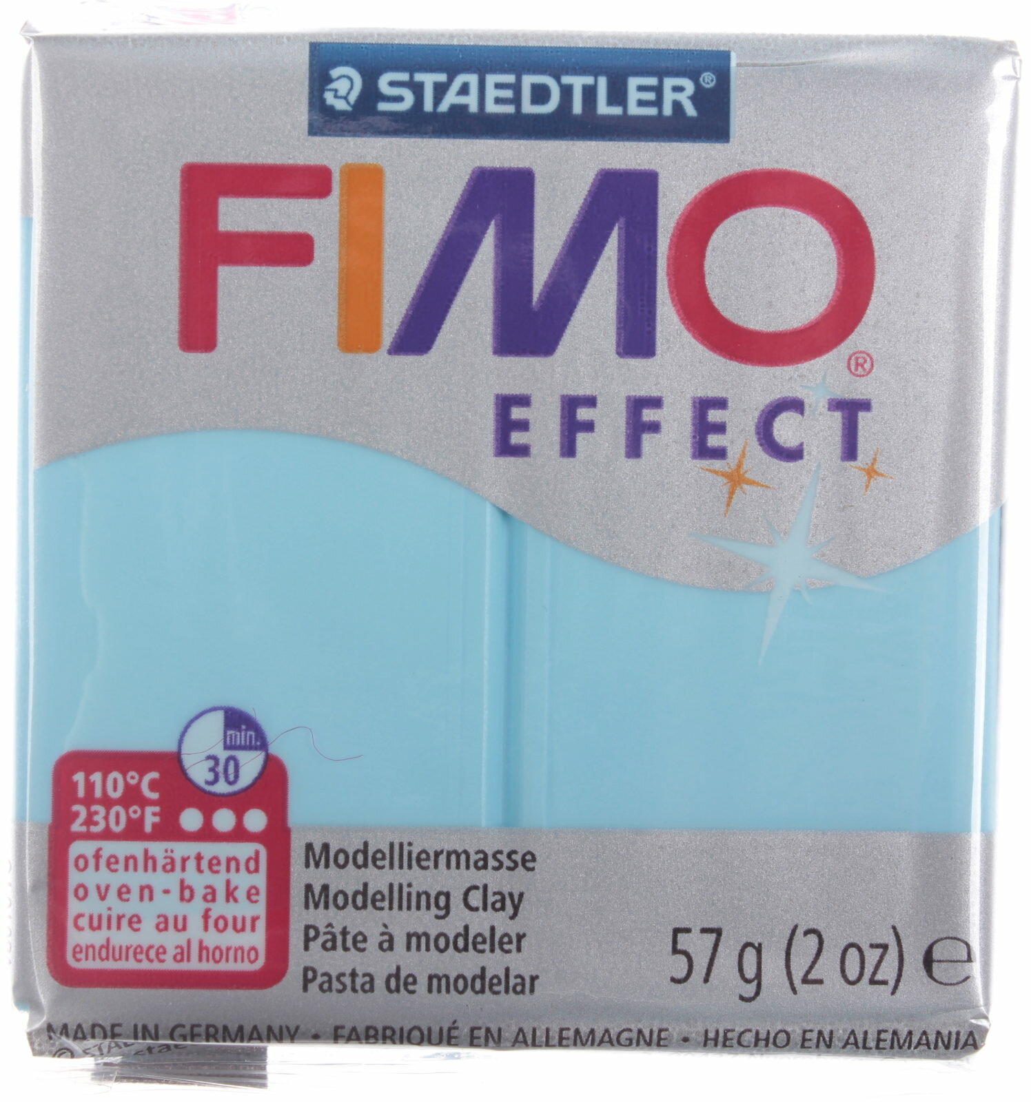 Полимерная глина FIMO Effect, вода (305), 57г, 1шт