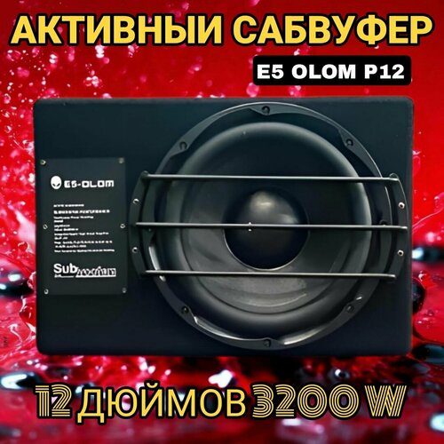Активный сабвуфер E5 OLOM P12 12 дюймов 3200 W 1600000₽