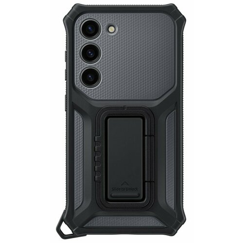 Накладка Rugged Gadget Case для Samsung Galaxy S23 EF-RS911CBEGRU тинат чехол накладка samsung galaxy s23 frame case черный ef ms911cbegru