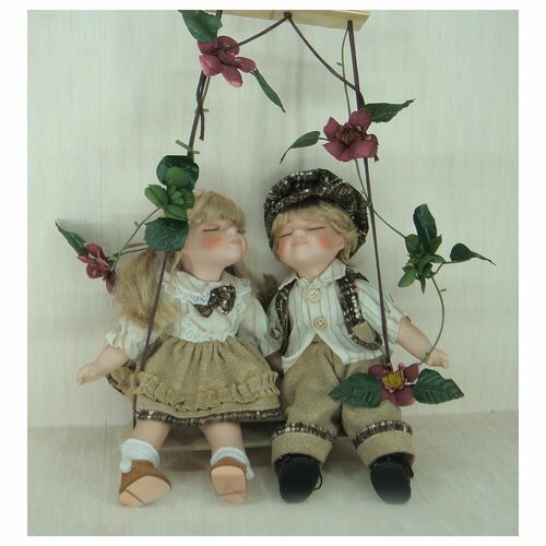 Polly Dolls YF-14159-160-G Куклы фарфоровые карл и клара polly dolls 5479₽