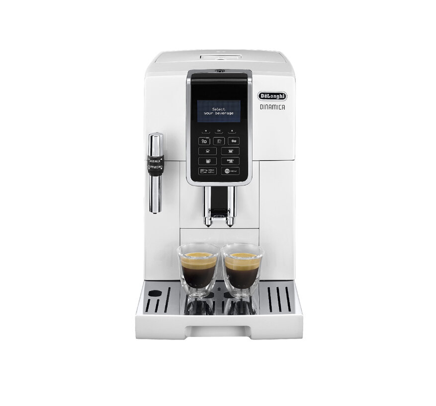 Кофемашина DeLonghi Dinamica ECAM350.35.W, белый