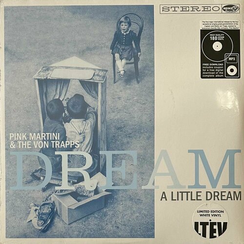 Виниловая пластинка Pink Martini & The Von Trapps - Dream A Little Dream (США 2014г.)