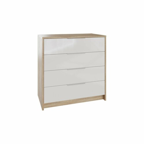 Комод NordSi с 4-мя ящиками - Дуб сономаБелая Аляска 8622₽
