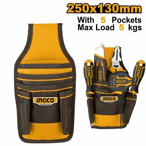 Сумка поясная для инструментов 250х130 мм INGCO HTBP040128 520₽