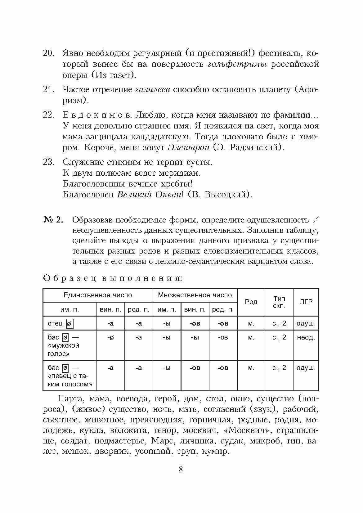Морфология современного русского языка. Практикум - фото №2