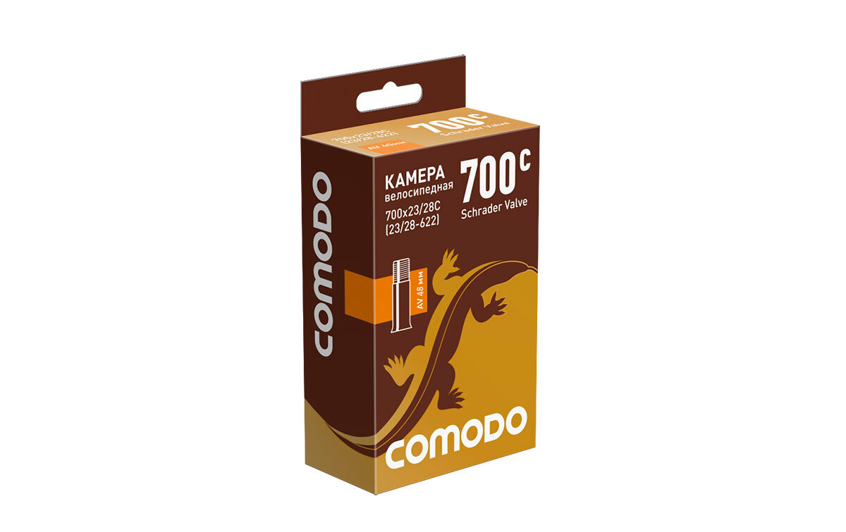 Камера COMODO 700 x 23/28C (23/28 - 622) AV48 мм бутиловая