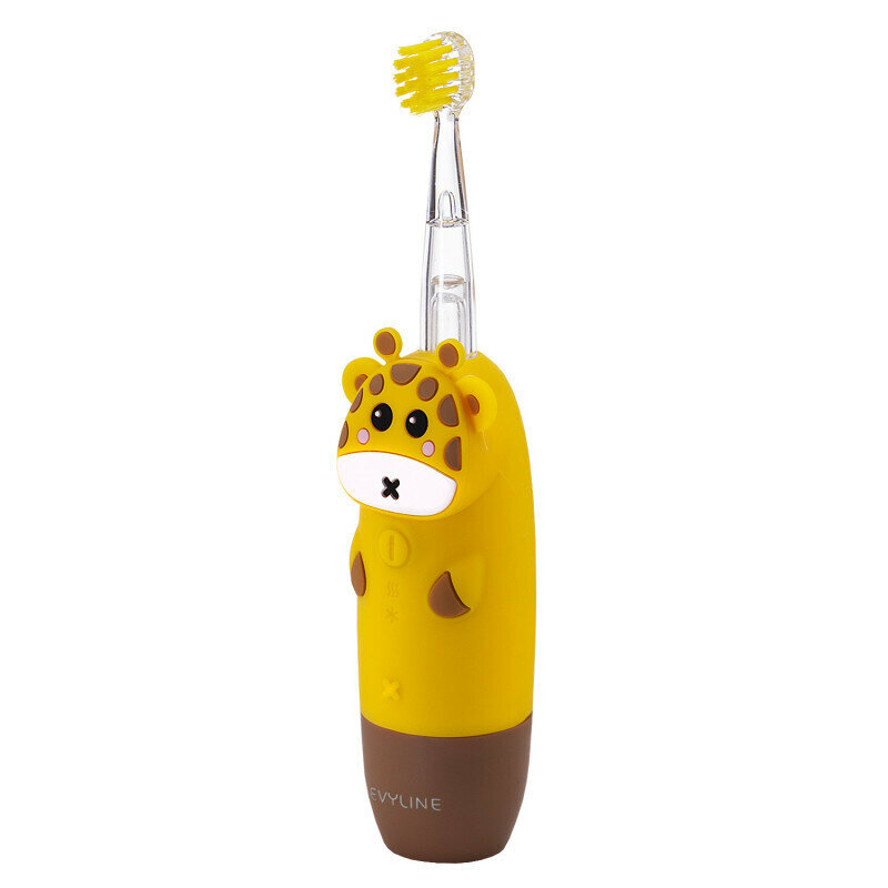 Электрическая звуковая зубная щетка Revyline 025, для детей, желтый
