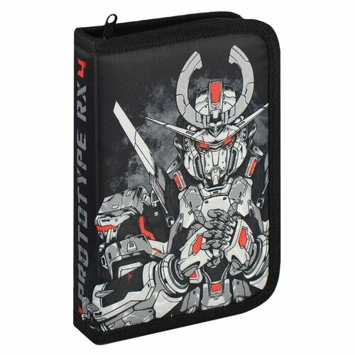 Пенал 1 секция 133 х 200 х 35 мм текстильный Феникс Робот 1376₽