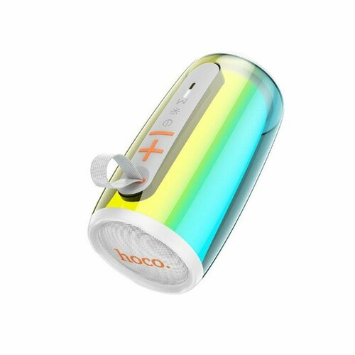 Hoco Портативная колонка Hoco HC18 10 Вт BT 51 FM AUX RGB-подсветка 2000 мАч белая 502500₽