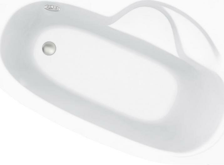 Акриловая ванна Lavinia Boho Bell Pro 170x110 3702170R правая, белый