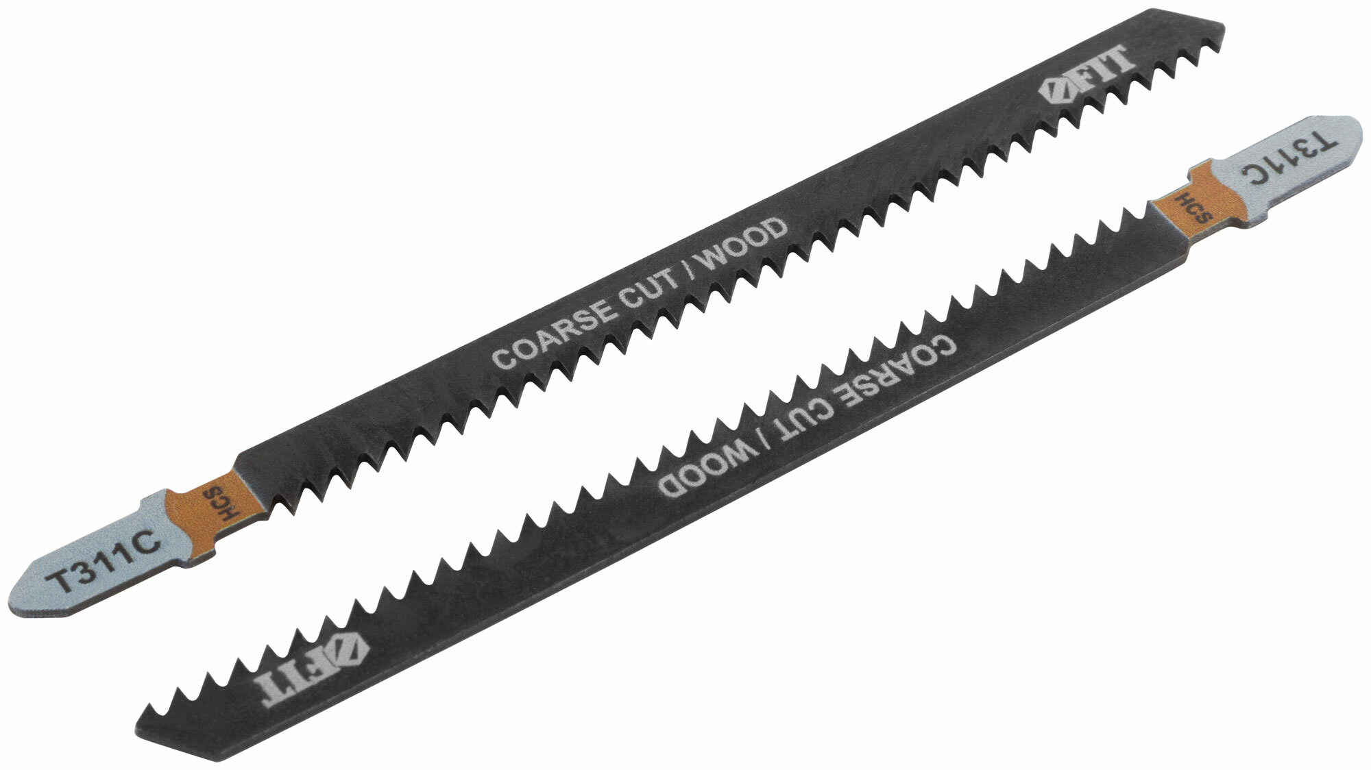 фото Полотна по дереву, HCS, разведенные, фрезерованные зубья, 126/100/2,5 мм (Т311С), 2 шт.