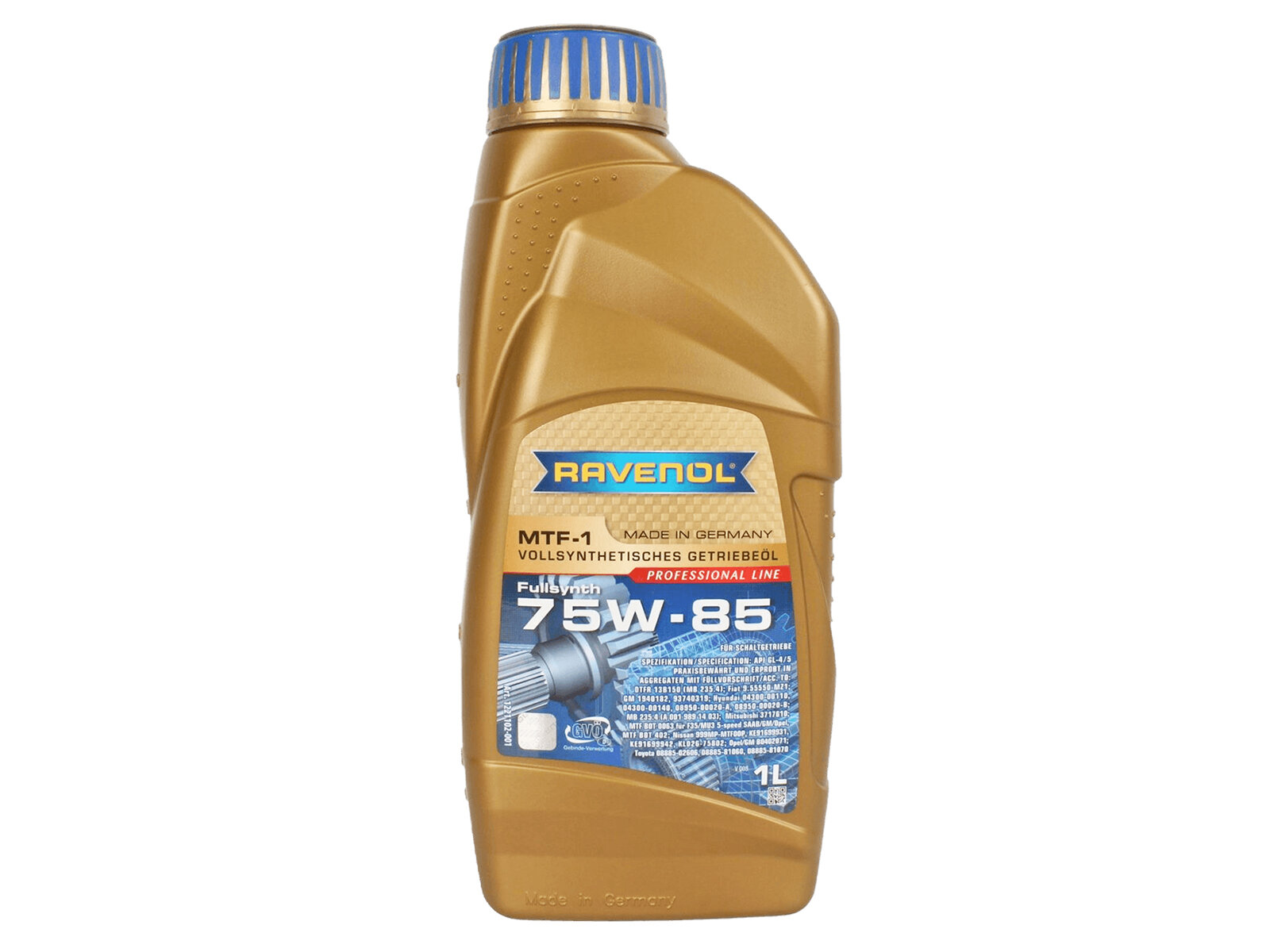 Трансмиссионное масло RAVENOL MTF-1 75W85 CL-4/5 1л