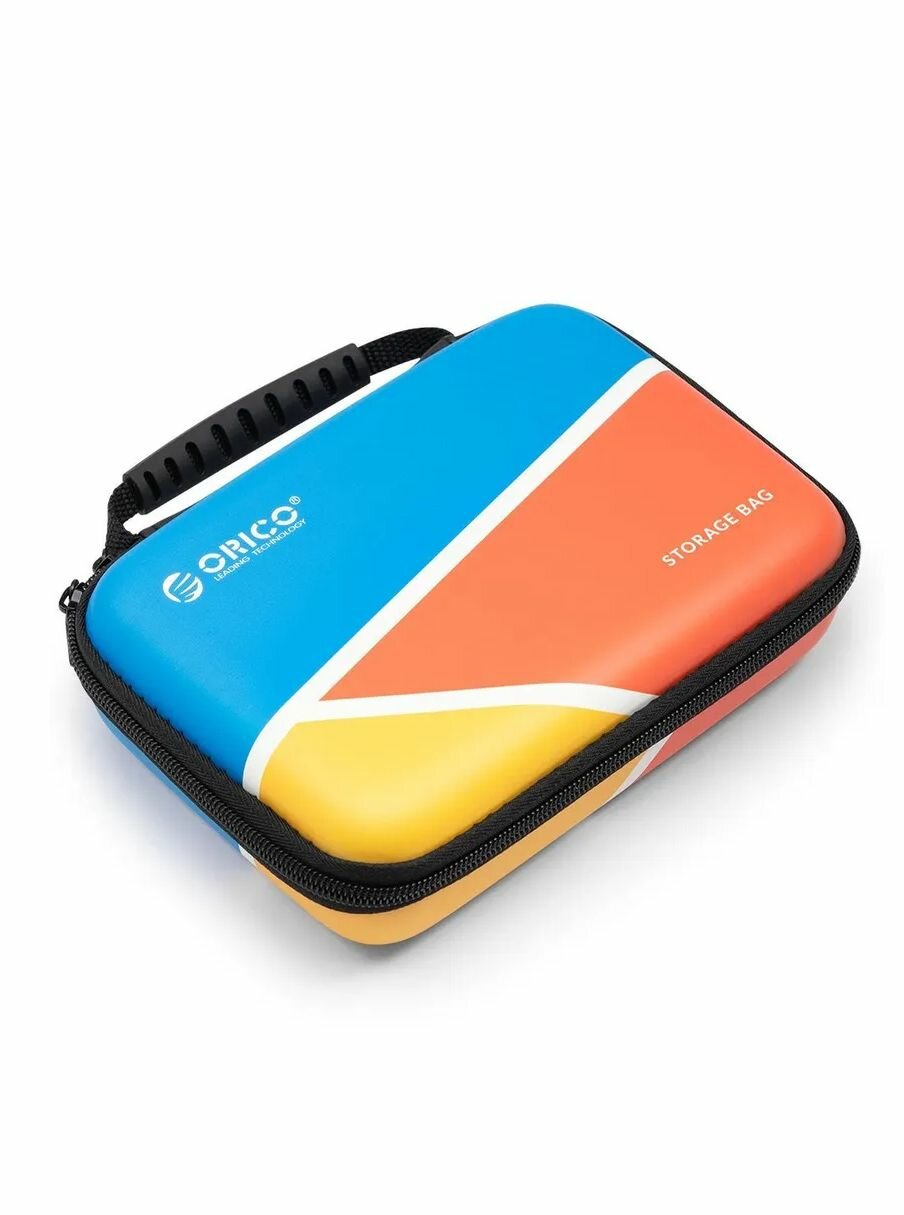 Портативный чехол для хранения дисков ORICO разноцветный (ORICO-HXE35-CO-BP)